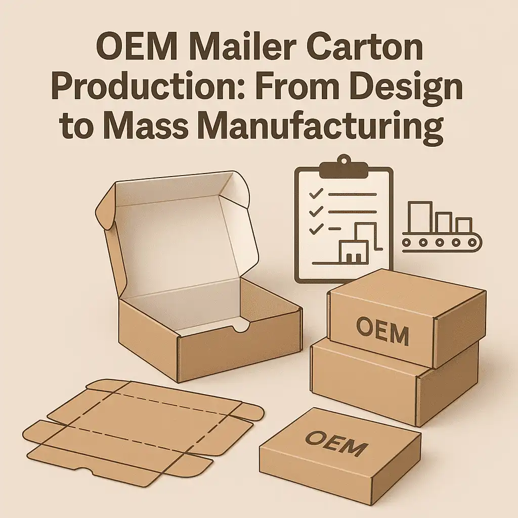 OEM Mailer Carton Production: From Design to Mass Manufacturing